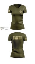 Mille Lacs County Sheriff Women's Short Sleeve V-neck Shirt - 5