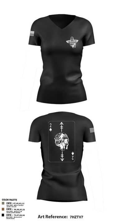 Savages 37324693 Women's Short Sleeve V-neck Shirt - 6