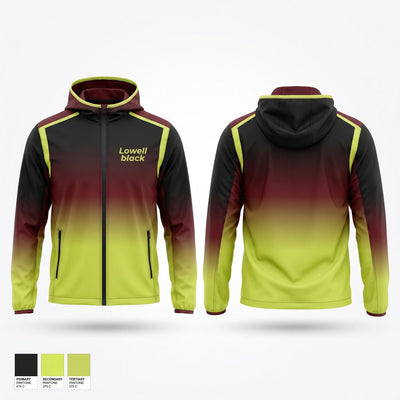 Lowell black Windbreaker - 1