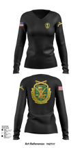 785th Military Police Battalion 97173426 Women's Long Sleeve V-neck Shirt - 102