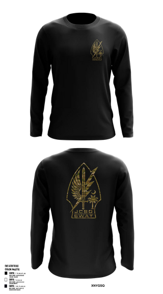 Long Sleeve Performance Shirt, JCSO SWAT1, Police, Teamtime, Team time, sublimation, custom sports apparel, team uniforms, spirit wear, spiritwear, sports uniforms, custom shirts, team store, custom team store, fundraiser sports, apparel fundraiser