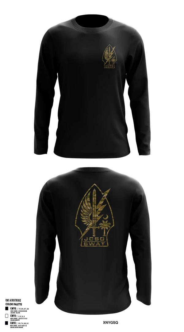 Long Sleeve Performance Shirt, JCSO SWAT1, Police, Teamtime, Team time, sublimation, custom sports apparel, team uniforms, spirit wear, spiritwear, sports uniforms, custom shirts, team store, custom team store, fundraiser sports, apparel fundraiser