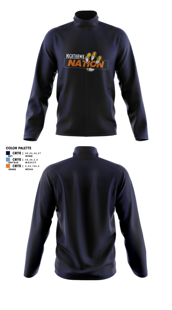 Fleece Jacket, Herbert Akins Road Middle School, Track & Field, Teamtime, Team time, sublimation, custom sports apparel, team uniforms, spirit wear, spiritwear, sports uniforms, custom shirts, team store, custom team store, fundraiser sports, apparel fundraiser