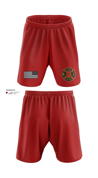 Athletic Shorts With Pockets, Rhea County Fire Department, Fire Department, Teamtime, Team time, sublimation, custom sports apparel, team uniforms, spirit wear, spiritwear, sports uniforms, custom shirts, team store, custom team store, fundraiser sports, apparel fundraiser