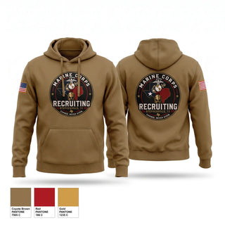 Hoodie, Recruiting station Stephenville, Marines, Teamtime, Team time, sublimation, custom sports apparel, team uniforms, spirit wear, spiritwear, sports uniforms, custom shirts, team store, custom team store, fundraiser sports, apparel fundraiser