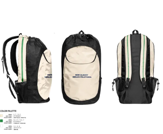 Gear Bag, New Albany Smiles Pelotonia, Cycling, Teamtime, Team time, sublimation, custom sports apparel, team uniforms, spirit wear, spiritwear, sports uniforms, custom shirts, team store, custom team store, fundraiser sports, apparel fundraiser