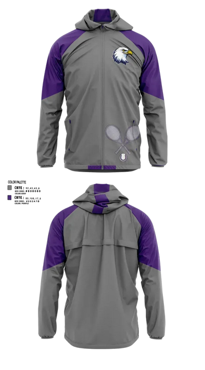 Albion Purple Eagles 96100388 Windbreaker - 4