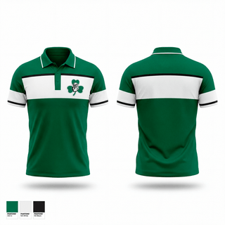 Short Sleeve Performance Polo, Shamrock Wrestling Club, Wrestling, Teamtime, Team time, sublimation, custom sports apparel, team uniforms, spirit wear, spiritwear, sports uniforms, custom shirts, team store, custom team store, fundraiser sports, apparel fundraiser
