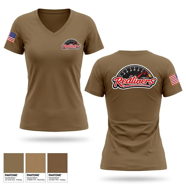 Womens Short Sleeve Vneck Shirt, DFCS 4-9 CAV, Army, Teamtime, Team time, sublimation, custom sports apparel, team uniforms, spirit wear, spiritwear, sports uniforms, custom shirts, team store, custom team store, fundraiser sports, apparel fundraiser