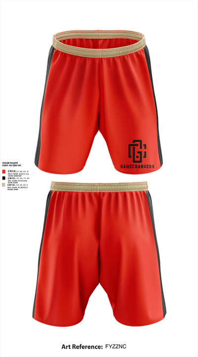 GameChangers 56752402 Athletic Shorts With Pockets - 1
