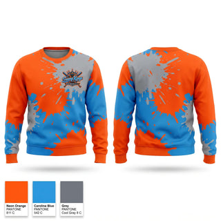 Crew Neck Sweatshirt, Swing Kings, Baseball, Teamtime, Team time, sublimation, custom sports apparel, team uniforms, spirit wear, spiritwear, sports uniforms, custom shirts, team store, custom team store, fundraiser sports, apparel fundraiser