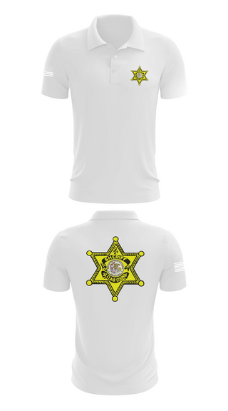 Short Sleeve Performance Polo, St Clair County Sheriff, Police, Teamtime, Team time, sublimation, custom sports apparel, team uniforms, spirit wear, spiritwear, sports uniforms, custom shirts, team store, custom team store, fundraiser sports, apparel fundraiser