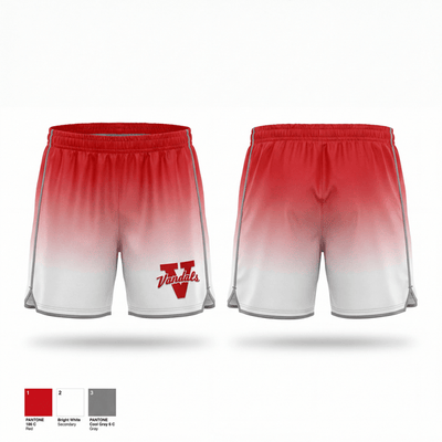 Vandalia Vandals 57126239 Track Shorts - 1