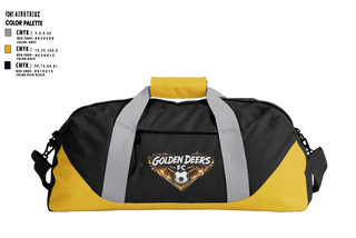 Duffle Bag, Golden Deers FC, Men's Soccer, Teamtime, Team time, sublimation, custom sports apparel, team uniforms, spirit wear, spiritwear, sports uniforms, custom shirts, team store, custom team store, fundraiser sports, apparel fundraiser