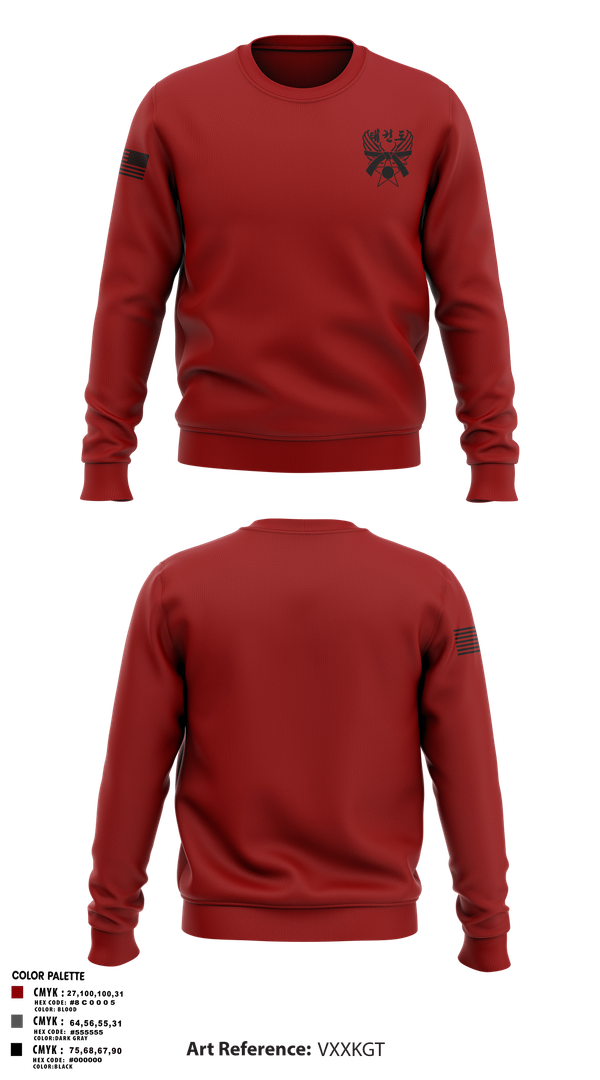 Crew Neck Sweatshirt, 319th IEW, , Teamtime, Team time, sublimation, custom sports apparel, team uniforms, spirit wear, spiritwear, sports uniforms, custom shirts, team store, custom team store, fundraiser sports, apparel fundraiser