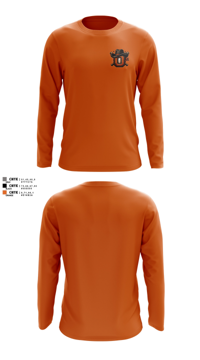 Oxford Outlaws Long Sleeve Performance Shirt - 3