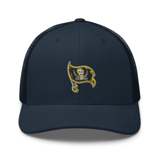 Burney Raiders 23798887 Retro Trucker Hat | Yupoong 6606
