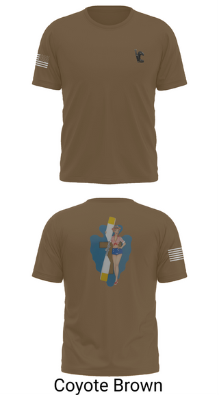 Short Sleeve Performance Shirt, B Co 1/114th Maintenance, Army, Teamtime, Team time, sublimation, custom sports apparel, team uniforms, spirit wear, spiritwear, sports uniforms, custom shirts, team store, custom team store, fundraiser sports, apparel fundraiser