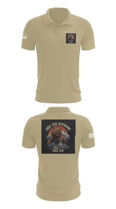 TED STEVENS 69093097 Short Sleeve Performance Polo - 83