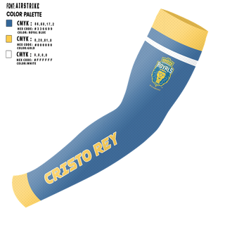 Arm Sleeve, Cristo Rey Richmond High School Cheer, Cheer, Teamtime, Team time, sublimation, custom sports apparel, team uniforms, spirit wear, spiritwear, sports uniforms, custom shirts, team store, custom team store, fundraiser sports, apparel fundraiser