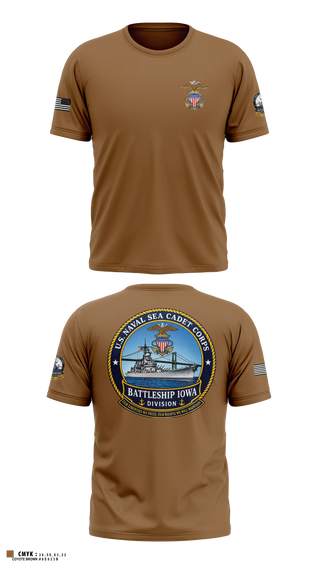 Short Sleeve Performance Shirt, U.S. Naval Sea Cadet Corps Battleship Iowa Division, Navy, Teamtime, Team time, sublimation, custom sports apparel, team uniforms, spirit wear, spiritwear, sports uniforms, custom shirts, team store, custom team store, fundraiser sports, apparel fundraiser