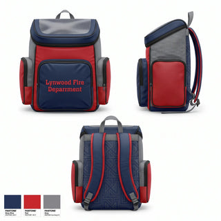 Gear Bag, Lynwood Fire Deparrment, Fire Department, Teamtime, Team time, sublimation, custom sports apparel, team uniforms, spirit wear, spiritwear, sports uniforms, custom shirts, team store, custom team store, fundraiser sports, apparel fundraiser