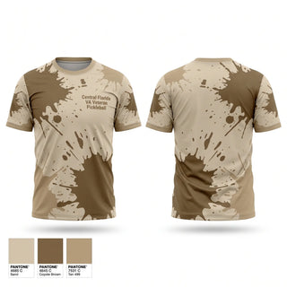 Short Sleeve Performance Shirt, Central Florida VA Veteran Pickleball, , Teamtime, Team time, sublimation, custom sports apparel, team uniforms, spirit wear, spiritwear, sports uniforms, custom shirts, team store, custom team store, fundraiser sports, apparel fundraiser