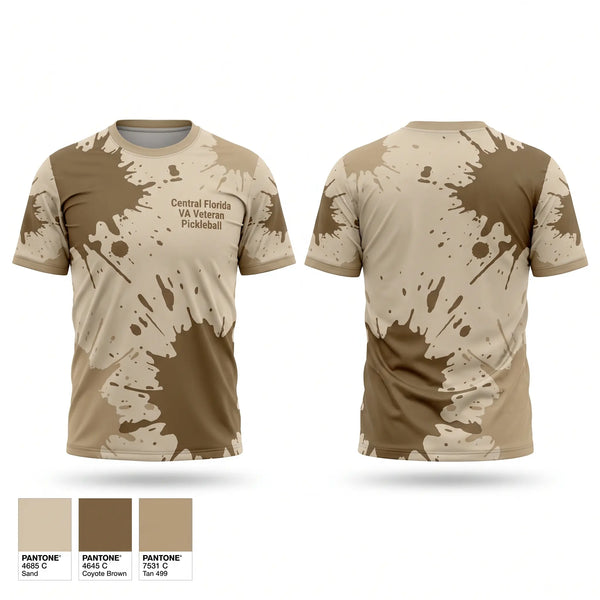 Central Florida VA Veteran Pickleball Short Sleeve Performance Shirt - 2