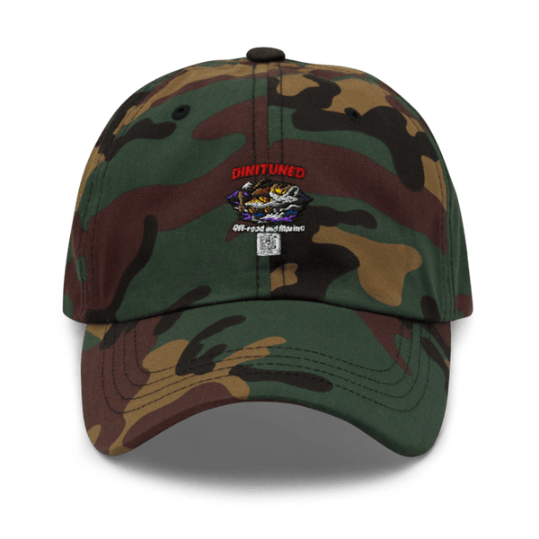 Dinituned offroad and marine Classic Dad Hat | Yupoong 6245CM