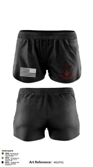 Ranger Panties, CCo, 1-508PIR (OG), Army, Teamtime, Team time, sublimation, custom sports apparel, team uniforms, spirit wear, spiritwear, sports uniforms, custom shirts, team store, custom team store, fundraiser sports, apparel fundraiser