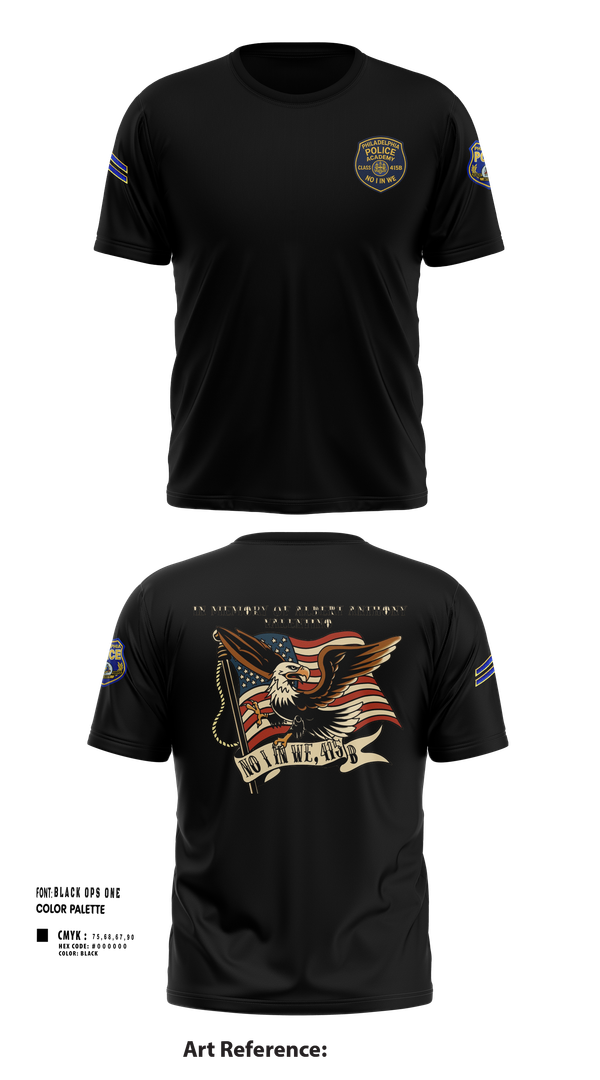 Short Sleeve Performance Shirt, Philadelphia Police, , Teamtime, Team time, sublimation, custom sports apparel, team uniforms, spirit wear, spiritwear, sports uniforms, custom shirts, team store, custom team store, fundraiser sports, apparel fundraiser