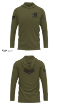 Delaware SORT CR1 11776948 Long Sleeve Performance Shirt with hood - 4