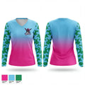 Dugout divas 33189560 Women's Long Sleeve V-neck Shirt - 1