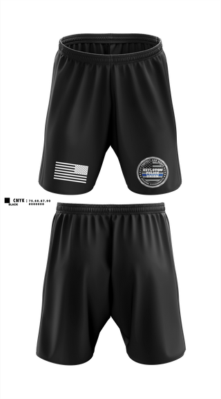 Athletic Shorts With Pockets, Boylston Police Gear, Police, Teamtime, Team time, sublimation, custom sports apparel, team uniforms, spirit wear, spiritwear, sports uniforms, custom shirts, team store, custom team store, fundraiser sports, apparel fundraiser
