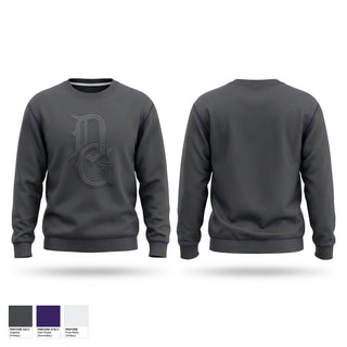 Crew Neck Sweatshirt, Dungeness Greywolves, Baseball, Teamtime, Team time, sublimation, custom sports apparel, team uniforms, spirit wear, spiritwear, sports uniforms, custom shirts, team store, custom team store, fundraiser sports, apparel fundraiser