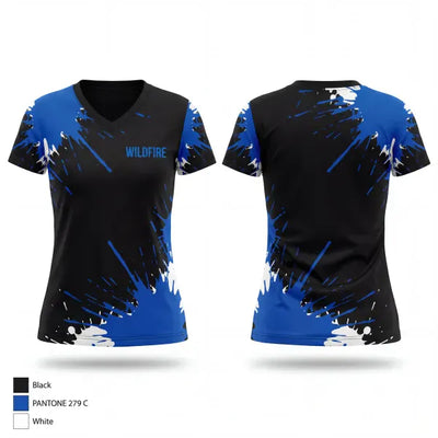 Wildfire 76182085 Women's Short Sleeve V-neck Shirt - 1