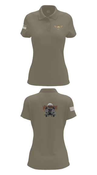 Womens Short Sleeve Performance Polo, CHP- GGD WST, , Teamtime, Team time, sublimation, custom sports apparel, team uniforms, spirit wear, spiritwear, sports uniforms, custom shirts, team store, custom team store, fundraiser sports, apparel fundraiser