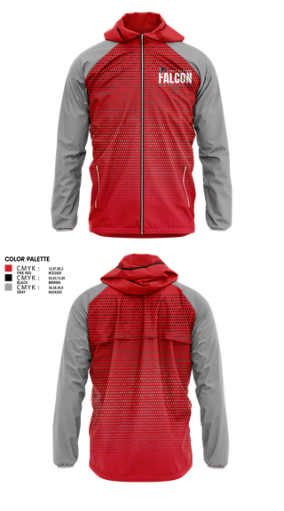 Windbreaker, Soutch Central High School Falcons, Wrestling, Teamtime, Team time, sublimation, custom sports apparel, team uniforms, spirit wear, spiritwear, sports uniforms, custom shirts, team store, custom team store, fundraiser sports, apparel fundraiser