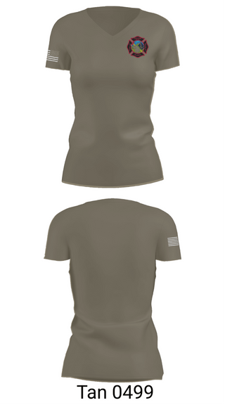 Womens Short Sleeve Vneck Shirt, Eielson AFB, Air Force, Teamtime, Team time, sublimation, custom sports apparel, team uniforms, spirit wear, spiritwear, sports uniforms, custom shirts, team store, custom team store, fundraiser sports, apparel fundraiser