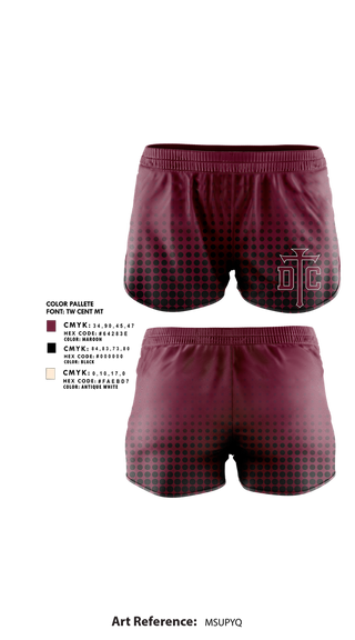 Womens Shorts, Dowling Catholic, Cheer, Teamtime, Team time, sublimation, custom sports apparel, team uniforms, spirit wear, spiritwear, sports uniforms, custom shirts, team store, custom team store, fundraiser sports, apparel fundraiser