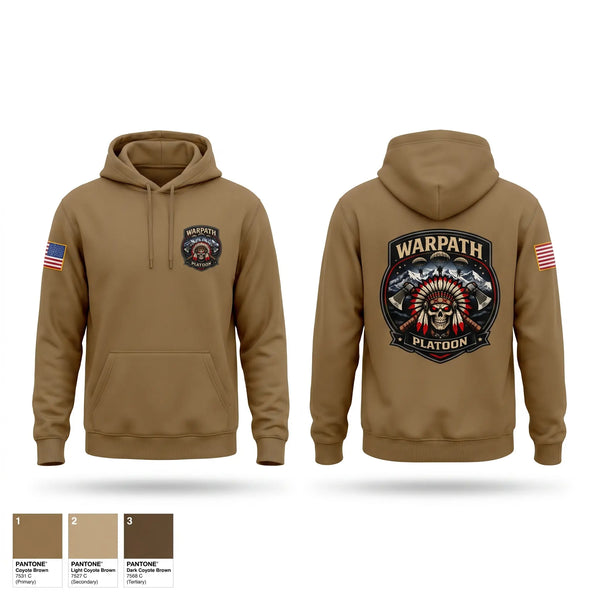 Hoodie, 2nd PLT, Apache Co, 1-501 PIR, Army, Teamtime, Team time, sublimation, custom sports apparel, team uniforms, spirit wear, spiritwear, sports uniforms, custom shirts, team store, custom team store, fundraiser sports, apparel fundraiser