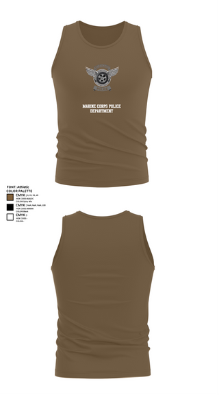 Tank Top, Marine Corps Police Department, , Teamtime, Team time, sublimation, custom sports apparel, team uniforms, spirit wear, spiritwear, sports uniforms, custom shirts, team store, custom team store, fundraiser sports, apparel fundraiser