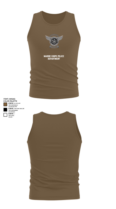 Marine Corps Police Department 73062733 Tank Top - 19
