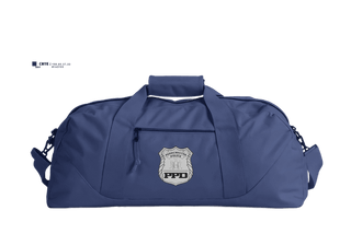 Duffle Bag, Parkchester Police Anti Crime, Police, Teamtime, Team time, sublimation, custom sports apparel, team uniforms, spirit wear, spiritwear, sports uniforms, custom shirts, team store, custom team store, fundraiser sports, apparel fundraiser