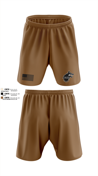 Athletic Shorts With Pockets, Wolf Combatives, Army, Teamtime, Team time, sublimation, custom sports apparel, team uniforms, spirit wear, spiritwear, sports uniforms, custom shirts, team store, custom team store, fundraiser sports, apparel fundraiser