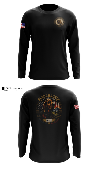 Long Sleeve Performance Shirt, NYPD ESU K9, Police, Teamtime, Team time, sublimation, custom sports apparel, team uniforms, spirit wear, spiritwear, sports uniforms, custom shirts, team store, custom team store, fundraiser sports, apparel fundraiser