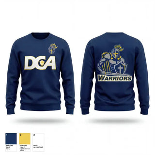 Crew Neck Sweatshirt, Danville Christian Academy, Track & Field, Teamtime, Team time, sublimation, custom sports apparel, team uniforms, spirit wear, spiritwear, sports uniforms, custom shirts, team store, custom team store, fundraiser sports, apparel fundraiser