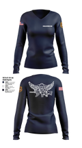 Special Response Team Women's Long Sleeve V-neck Shirt - 6