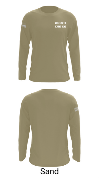 Long Sleeve Performance Shirt, 388TH ENG CO, Army, Teamtime, Team time, sublimation, custom sports apparel, team uniforms, spirit wear, spiritwear, sports uniforms, custom shirts, team store, custom team store, fundraiser sports, apparel fundraiser