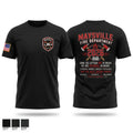 Maysville Fire Department 46510607 Old School Cotton Feel Shirt - 1